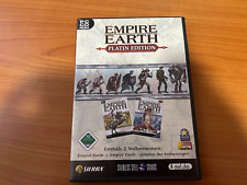 Empire Earth 1 Platinum / Collection Edition PC - tedesco - in custodia DVD originale