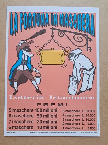 Locandina lotteria gratta - lotteria,