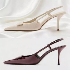 Decolte Slingback Bordeaux 7