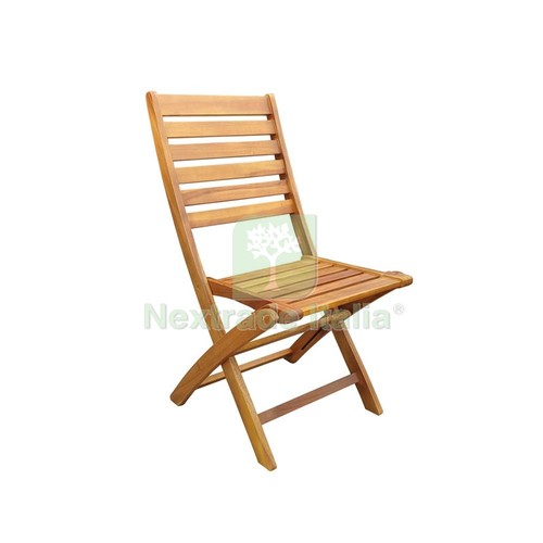 2pz sedia legno pieghevole - sedia,