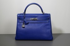  Hermes Kelly 32 Blu 2012