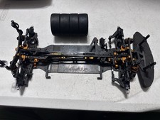 Xray T4 2016 Berlina Elettrica 1/10 Touring Car Rullo Hudy Pneumatici Ruote Gravità