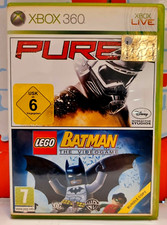 DISNEY PURE + LEGO BATMAN THE VIDEOGAME XBOX 360 BUNDLE 2 GIOCHI EU CON ITALIANO