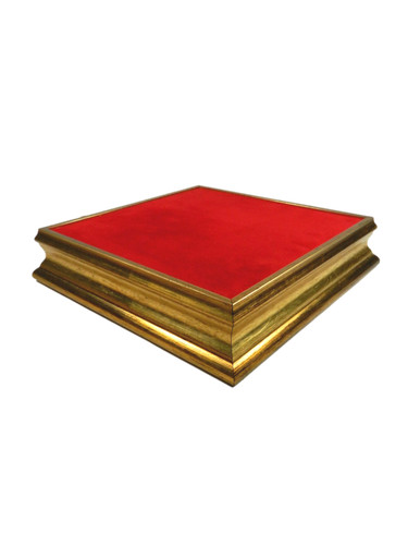 Base quadrata legno cm - quadrata, in