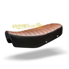 Two-tone Scrambler saddle