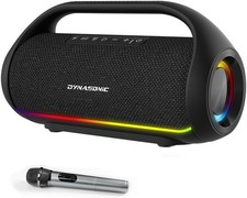 DYNASONIC S90 Altoparlante Stereo Bluetooth portatile impermeabile IPX5 80 Watt