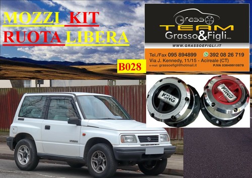 Kit mozzi ruota libera - libera, for