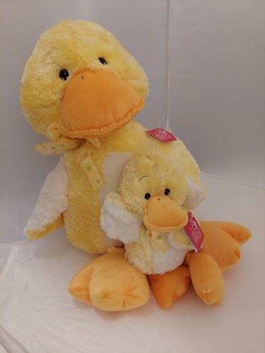 Peluche papero giallo - peluche, grande