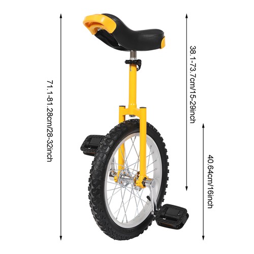 Monociclo pollici con - 16,
