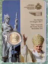 2€. SAN MARINO 2011 FDC - IN COINCARD - TIRATURA 30.000