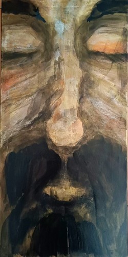 Dipinto dormiente acrilici - il,