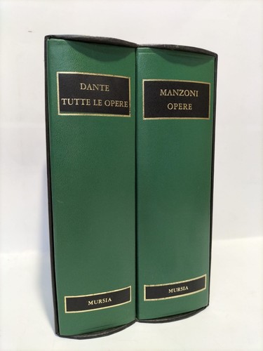 Dante tutte opere manzoni - e,