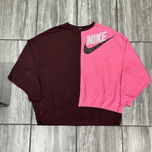 Felpa donna vintage nike - donna, rosa