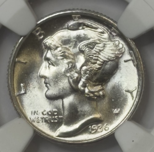 1936 10c mercury - mercury, dime