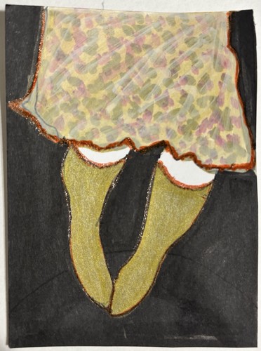 Aceo original mixed media - aceo, art