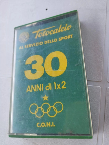 Totocalcio cassetta - cassetta, al