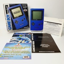 Game Boy Pocket Blu Boxato GIG