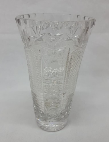Vaso cristallo altezza 5 - cristallo, 18,5