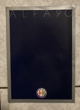 Depliant Brochure Alfa Romeo Alfa 90