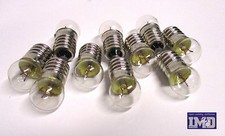 10 Lampadine Posteriore per bici fanale  dinamo luce 6 v 3W Lampadina bicicletta