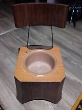 COMODA VECCHIA ORIGINALE DA RESTAURARE SEGGIOLINA CON PITALE PER BAMBINI UNICA