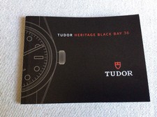 Libretto Booklet Tudor Heritage Black Bay 36 Codice 585.93 DE - 6.2016 Tedesco