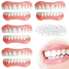 GXGM 4 Paia Denti finti da