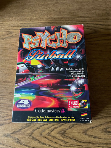 Psycho pinball sega mega - psycho,