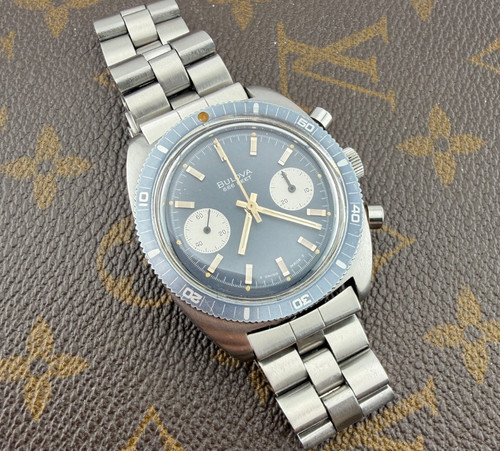 Bulova chronographe 666 feet - bulova,