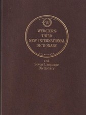 WEBSTER'S THIRD NEW