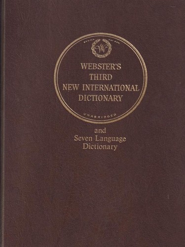 Webster third new - webster's,