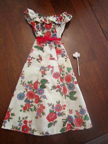 Barbie vintage maxi abito - barbie,