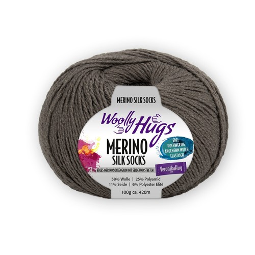 Merino seta calzini woolly - merino,