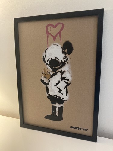 Banksy œuvre - banksy,