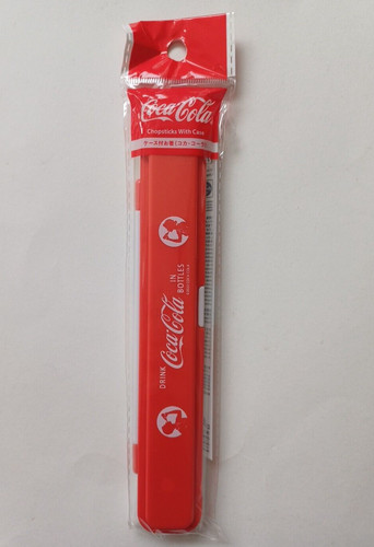 Coca cola chopsticks case logo - chopsticks,
