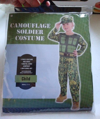 Camouflage soldier costume - camouflage, costume~