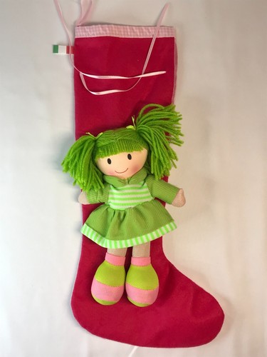 Calza befana natale bambola - befana,