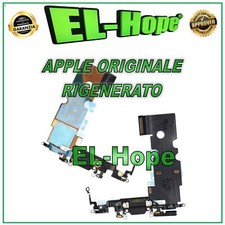 FLAT CONNETTORE DI RICARICA RIGENERATO ORIGINALE APPLE IPHONE 8 SE 2020 NERO
