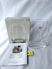 Vaso vintage Luigi Bormioli luce e musica vaso italiano conico vetro trasparente no