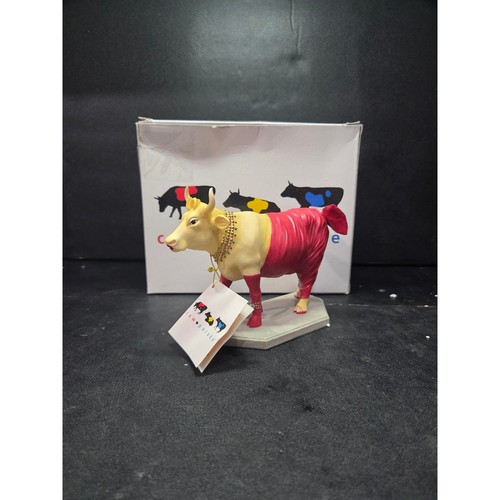 Statuina cow parade diamonds - cow,