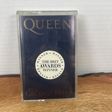 Queen Greatest Hits II Cassette Tape 1991 Parlophone Radio Ga Ga Under Pressure