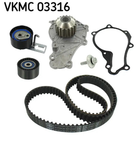 Pompa acqua kit cinghie