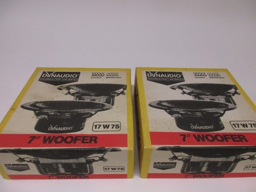 Dynaudio 17w woofers - 17w-75,