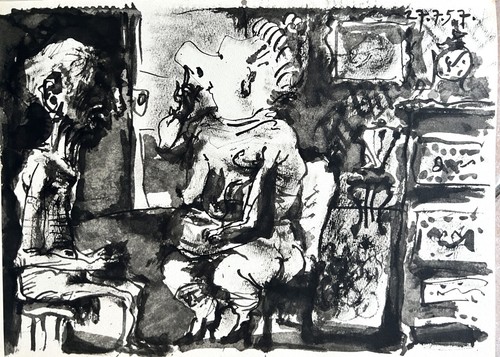 Pablo picasso litografia - pablo,