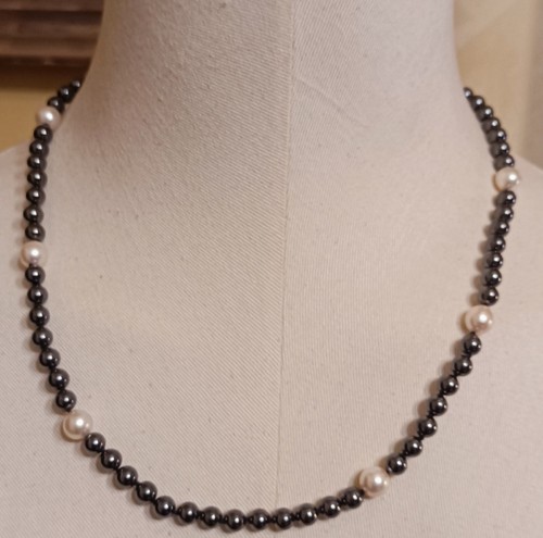 Collana onice perle in - collana,