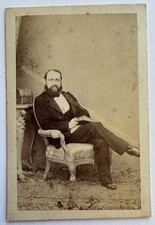 orig. Foto CDV fotografia uomo