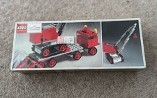 Lego 337-2 Camion con Gru e Pista Bruco 1969 Vintage Nuovo e Sigillato Nuovo con scatola
