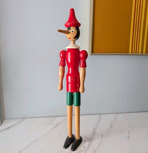 Bambola pinocchio legno - bambola,