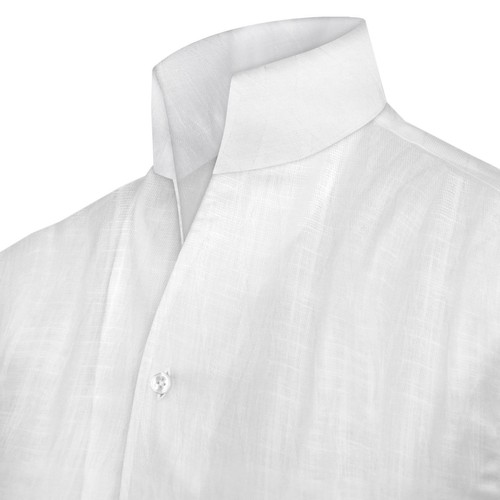 Camicia uomo bianca - , lino