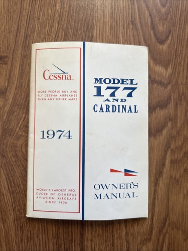 1974 cessna model 177 - 1974,
